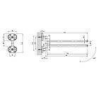 Тримач для рушників Kroner KRM Elbe — ACC2912, фото 2