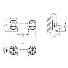 Гачок для ванної кімнати Kroner KRM Elbe — ACC2914-2, фото 2