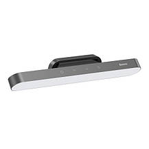 Накладний Led акумуляторний світильник знімний регульований Baseus DGXC-C0G Grey, фото 4