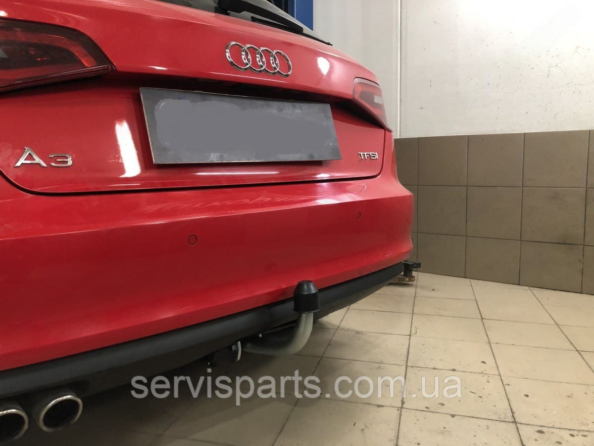 Оцинкованный фаркоп Audi A3 8V 2012-2020 (Ауди A3 вкл. Sportback 5d) - фото 1 - id-p2083907989