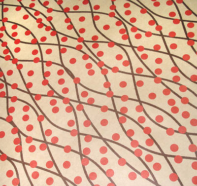 Папір крафт пакувальний з малюнком "Ягідки"