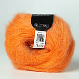 Пряжа Drops Kid Silk (колір 49 electric orange), фото 2