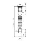 Гофросифон Kroner KRP - GS01P 1 1/2"х40/50, фото 2