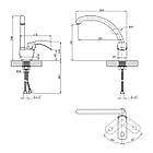 Змішувач для кухні Kroner KRP Konstante — C032, фото 2