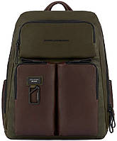 HARPER/Green-Brown Рюкзак з відділ. д/ноутбука 15,6"/iPad Air/Pro /RFID захист (28л) (31x42x20)