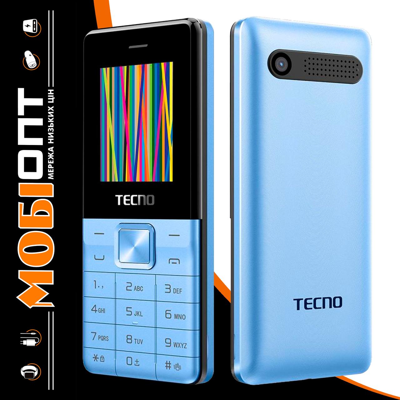 Телефон Tecno T301 Blue