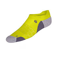 Шкарпетки Asics ROAD NEUTRAL PED SOCK SINGLE TAB жовтий, сірий Уні 35-38