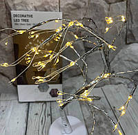 Настільний світильник DIY Auelife 36 Led дерево гірлянда Теплий білий 50cm N1