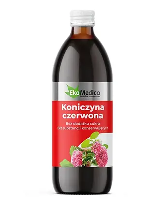 Сік червона конюшина 100% без консервантів Ekamedica, 500 мл, фото 1