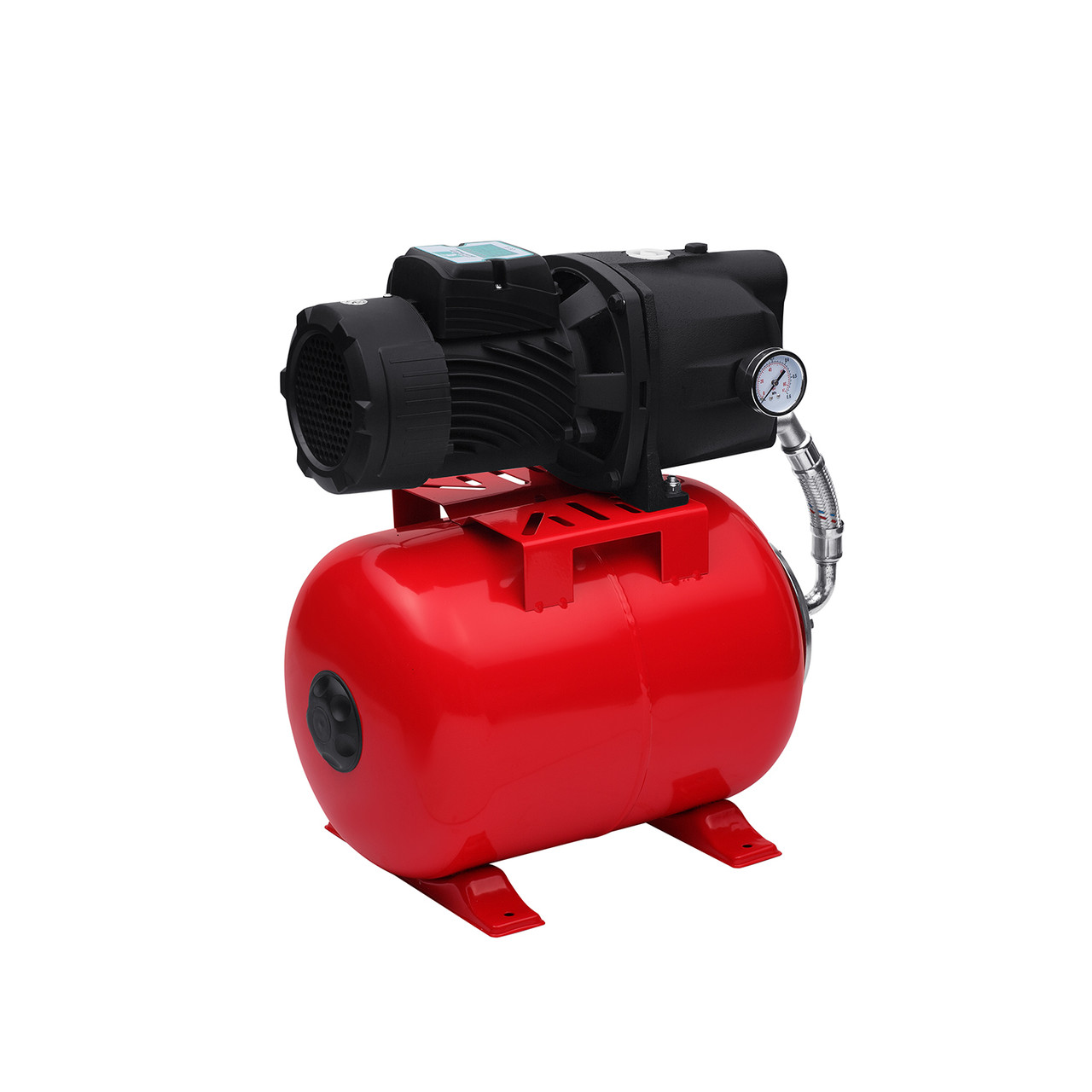 Насосна станція Pumpman ATJET100 Нmax 43 м Qmax 3,6 куб.м 750 Вт бак 24 л, фото 1