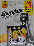 Батарейки Energizer AAА Alkaline power 4 шт.