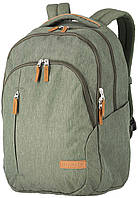 BASICS ALLROUND/Green Рюкзак Melange c отдел. д/ноутбука 15,6" (22л,0,7кг) (31x45x16см)