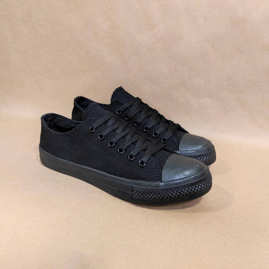Черные Кеды женские конверсы converse летние тканевые текстильные сетка унисекс спортивные, фото 1