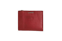 Жіночий компактний шкіряний гаманець "Caliente" червоний хорошее качество