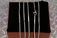 Цепь Xuping Jewelry снейк 45 см 1.5 мм серебристая