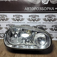 Фара передня права VW Golf IV 97-03 (TYC) галоген, під дві лампи 1J1941018F