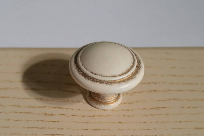 Італійські ручки з серії Decor з золотою патиною