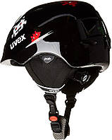 Комплект шолом гірськолижний дитячий + маска Uvex Airwing II SET (48-52) для дитини 3-4 роки black