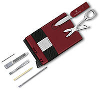 SMARTCARD Wallet Iconic Red 104х65х17мм/10функ/черв /ножиці/ручка