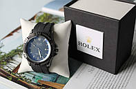 Мужские наручные часы Rolex total black хорошее качество