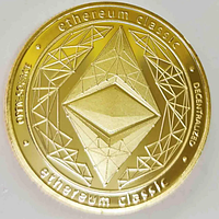 Монета сувенирная криптомонета Ethereum