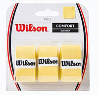 Обмотка Wilson pro overgrip yellow 3pack