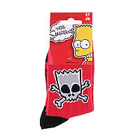 Шкарпетки SIMPSON BART TETE DE MORT червоний Діт 31-34, арт.83897612-4