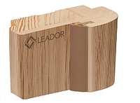 Комплект дверной коробки Leador 80 мм Дерево+МДФ - обычная (2,5 шт)