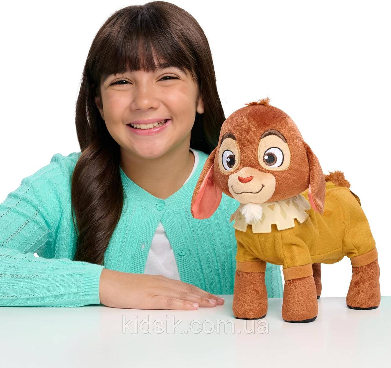 Інтерактивна плюшева іграшка козлик Валентино "Желание" Wish Disney Just Play Valentino (28 см), фото 1