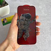 Защитное стекло антишпион Hoco для Iphone 14 Pro / приватное стекло для айфона 14 про