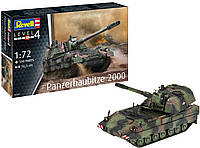 Сборная модель Revell САУ Panzerhaubitze 2000 уровень 4 масштаб 1:72 (RVL-03347)