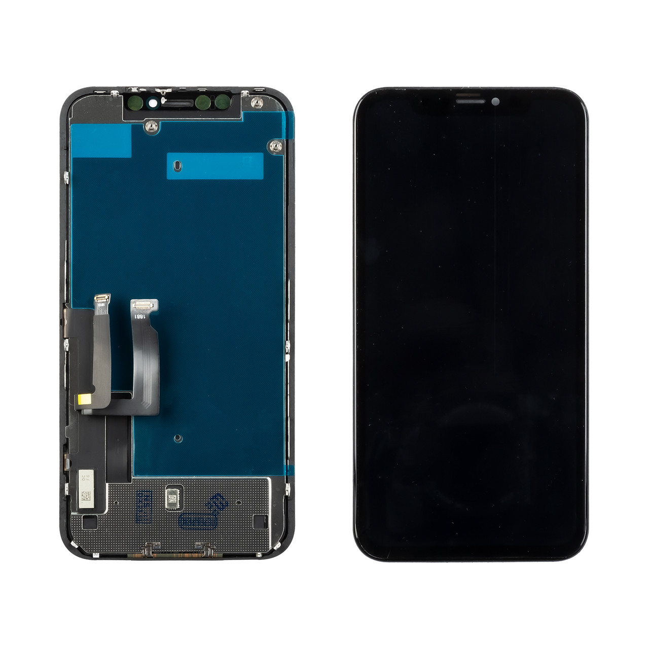 Дисплей APPLE iPhone XR (IPS) (IN CELL) (KD)  із чорним тачскрином