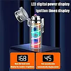 Електроімпульсна запальничка з ліхтариком компасом та зарядкою від USB 229 Лучшая цена, фото 3