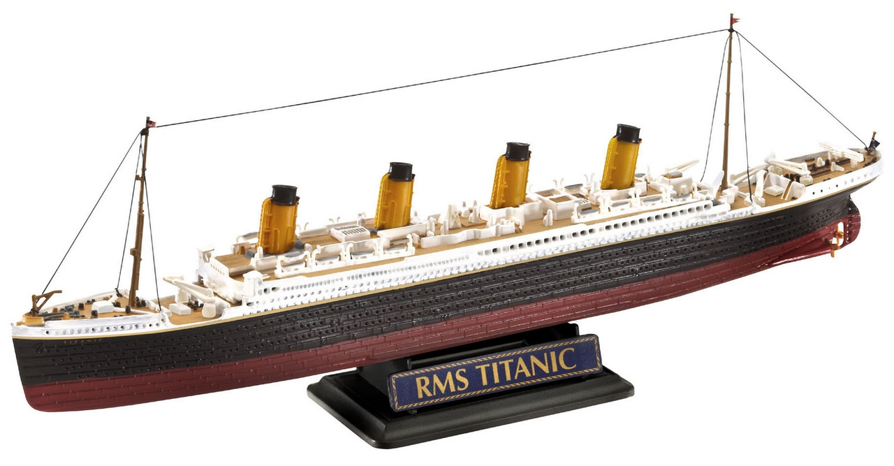 Збірна модель Revell  Корабель Титанік подарунковий  рівень 4 масштаб 1:700 та 1:1200 (RVL-05727)