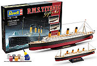 Сборная модель Revell набор Корабль Титаник подарочный набор уровень 4 масштаб 1:700 и 1:1200 (RVL-05727)