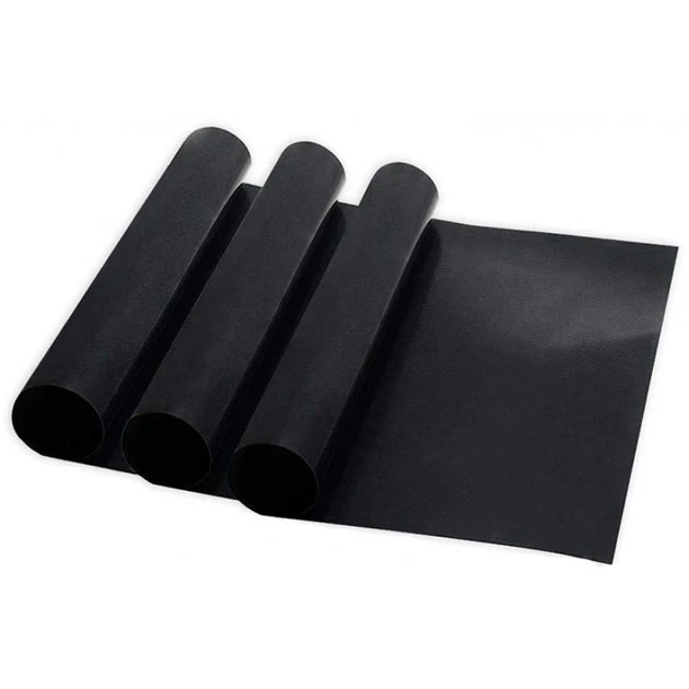 Антипригарний тефлоновий килимок для гриля BBQ grill sheet 33 Х 40 см Чорний
