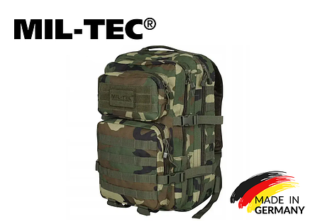 Штурмовий тактичний рюкзак Mil-Tec ASSAULT L Woodland 36 л 14002220, фото 1