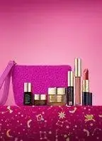 Estee Lauder набор в косметичке розовая пухлая