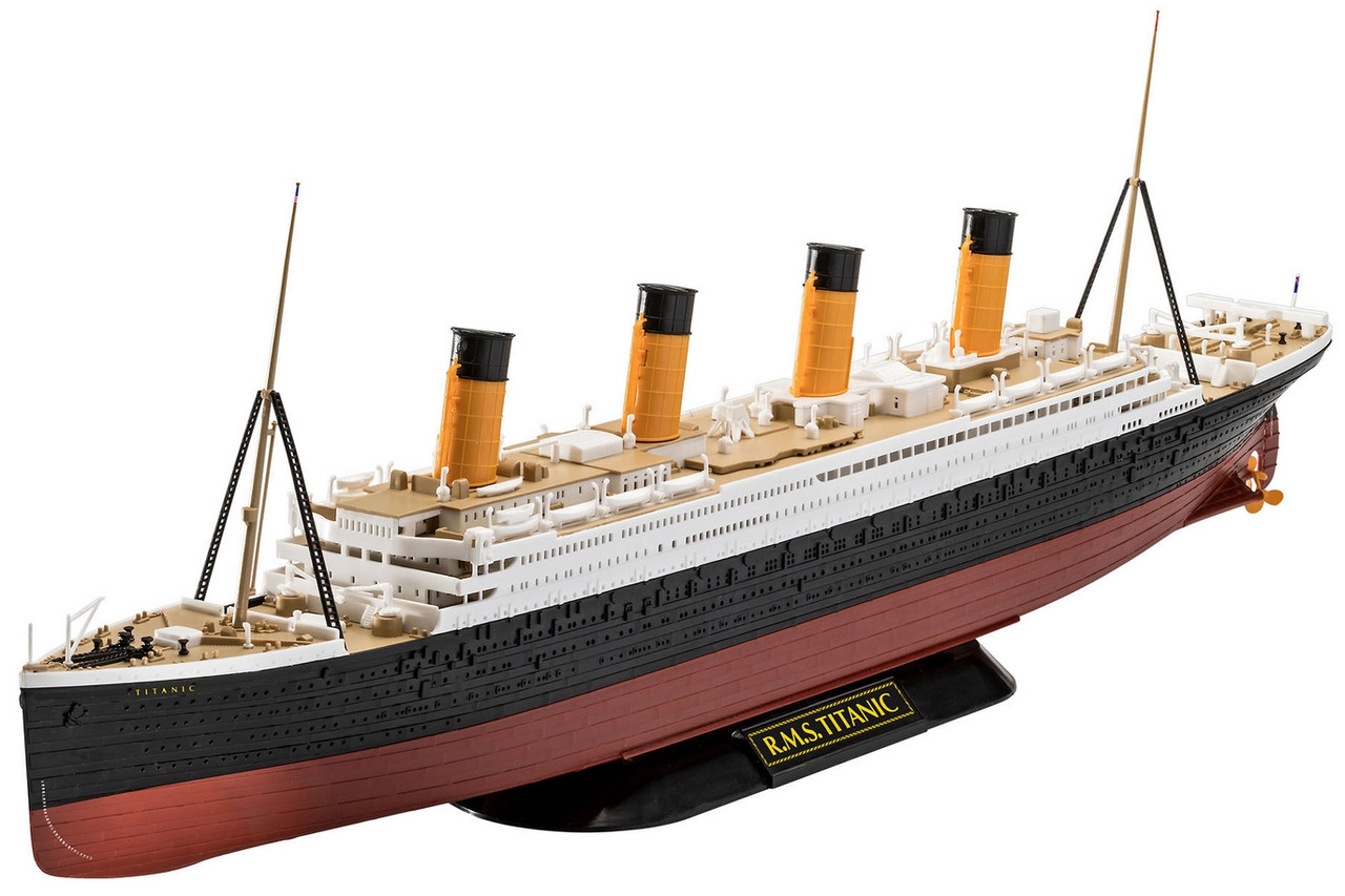 Збірна модель Revell Корабель Титанік рівень 2 масштаб 1:600 (RVL-05498)