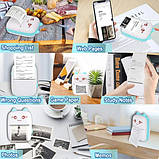 Портативний термопринтер Mini pocket printer (блакитний), фото 6