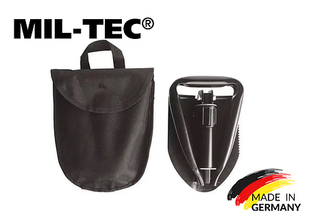 Складана сарперна лопата армійська Mil-Tec black 15522000, фото 1