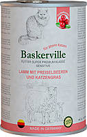 Влажный корм для котов Baskerville Sensitive Lamm Mit Preiselbeeren Ягненок с клюквой и кошач KA, код: 7994971