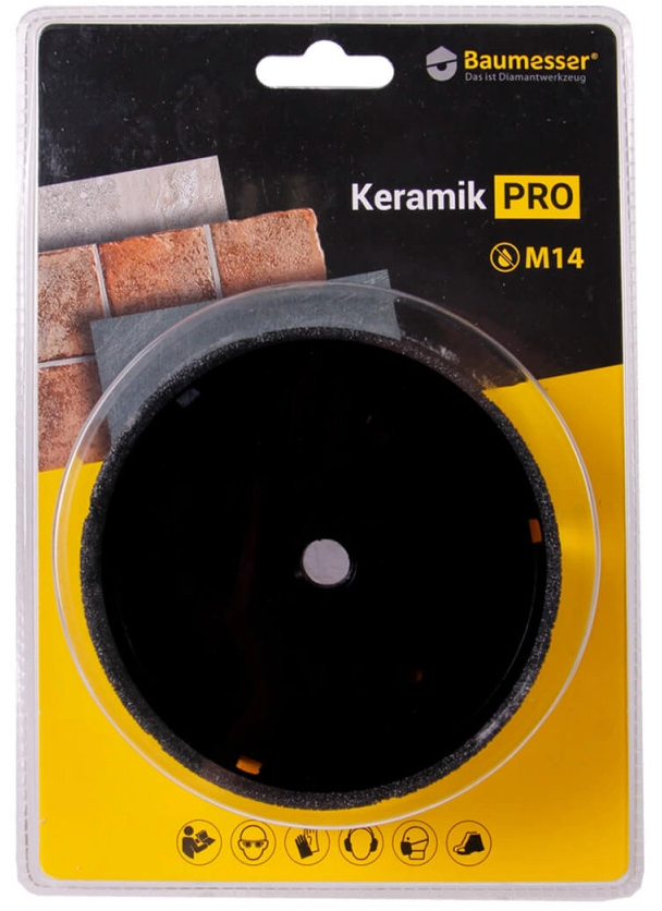 Алмазна коронка на болгарку DDR-V 110X30XM14 KERAMIK PRO