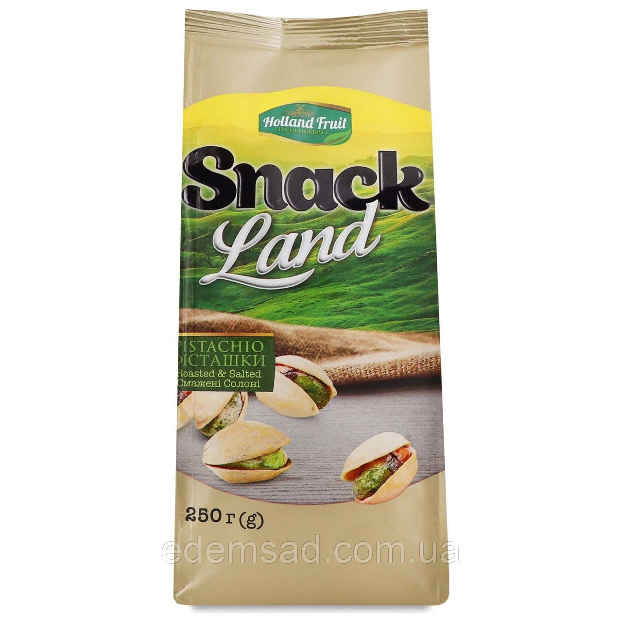 Фісташки Snack Land Holland Fruit смажені солоні, 250 г