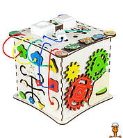Домик развивающий. бизиборд, с подсветкой, детская игрушка, от 1 года, GoodPlay K009