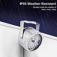 Вуличний ІЧ прожектор інфрачервоний 12 В 48 LED з алюмінію для вуличних камер із дальністю підсвітки 30 метрів