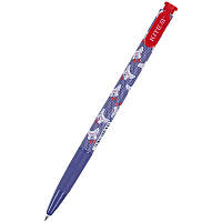 Ручка Kite детская шариковая K21-363-01 автоматична Сorgi синяя