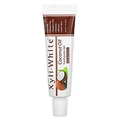 Зубна паста Now XyliWhite, Toothpaste Gel, Coconut Oil, Mint Flavor 28 g