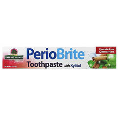 Зубна паста Nature's Answer PerioBrite, Toothpaste with Xylitol, Cinnamint 113.4 g