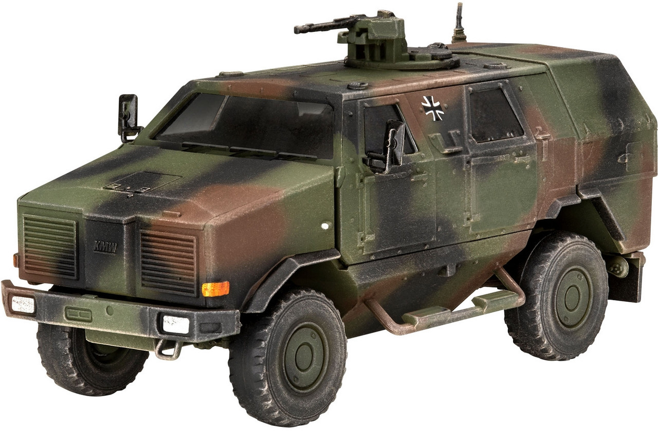 Збірна модель Revell Бронеавтомобіль ATF Dingo 1 рівень 4 масштаб 1:72 (RVL-03345)